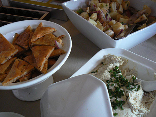 rillettes et sablés