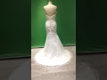 Wedding Dress Bustle Before And After