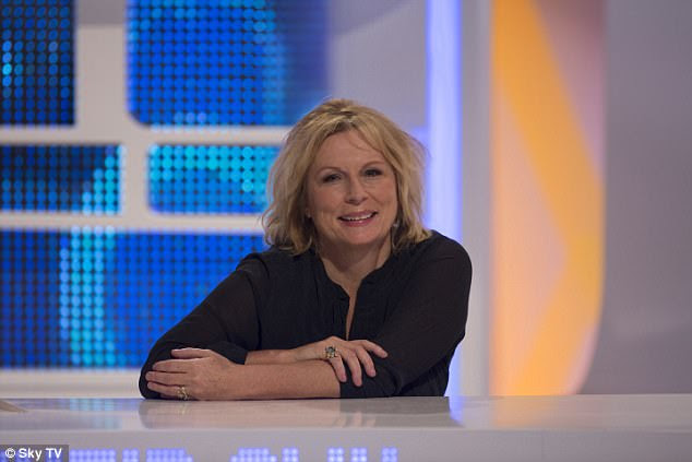 But this is actually Jennifer Saunders in costume for her upcoming role in a BBC One children’s film