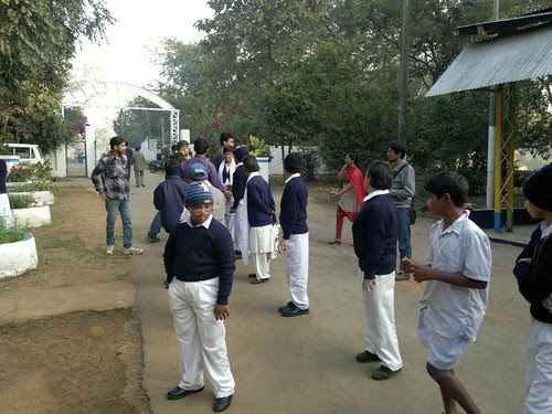 NIT, Rourkela students distribute sweets -Republic day 2014 in Home & Hope by Bhakua