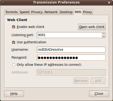 02- enable web client