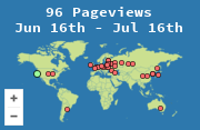 Locations of visitors to this page