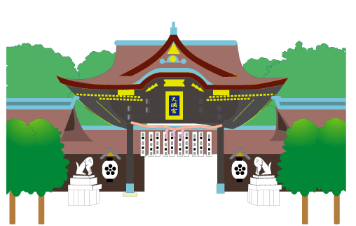 イラストレータ作品 北野天満宮