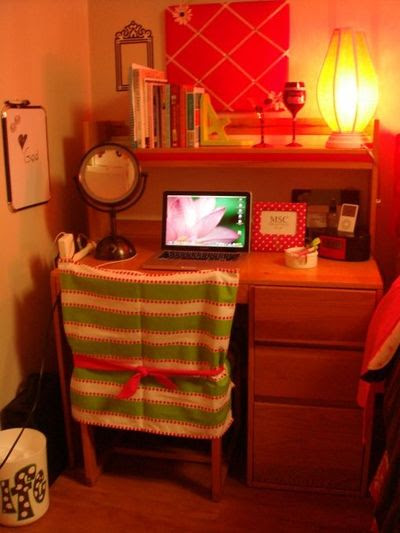 Chair Cover for the oh-so-typical dorm desk chair! So cute! / For ...