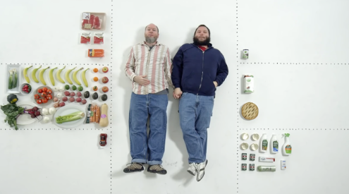 Mick and Anthony, ages 46 and 36, are married and unemployed. $100 for them means getting by.