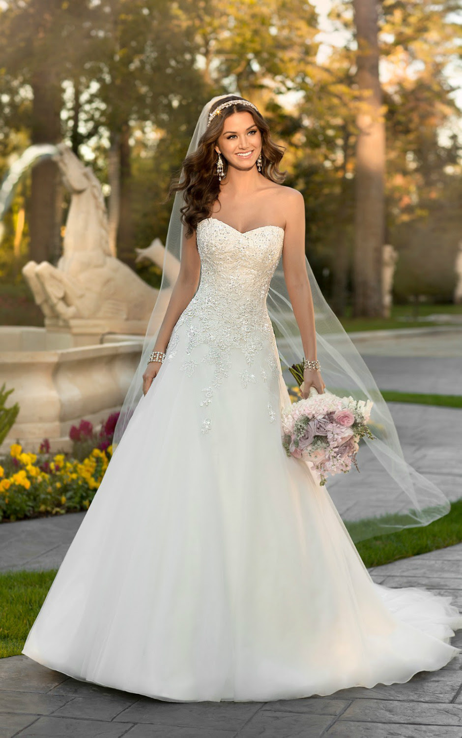 this Lace and Organza over Dolce Satin A Line wedding this Lace and Organza over Dolce Satin A Line wedding