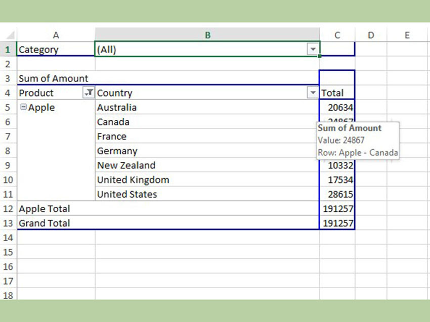 Adding chart labels in excel