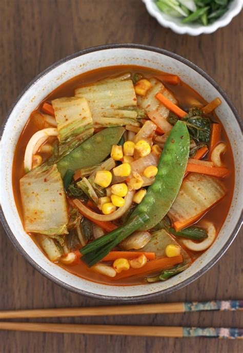 Shop for maruchan chili ramen noodle soup (24 ct / 3 oz) at ralphs. Korean-Chinese Spicy Veggie Noodle Soup (Vegetarian