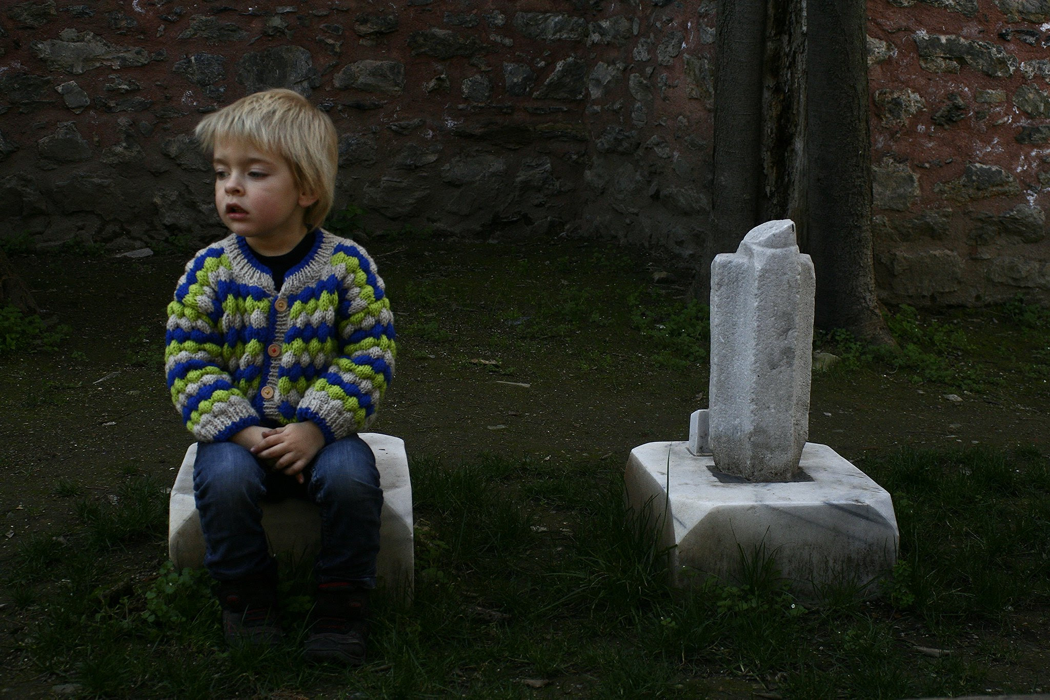 Small graves, excellent knitwear.