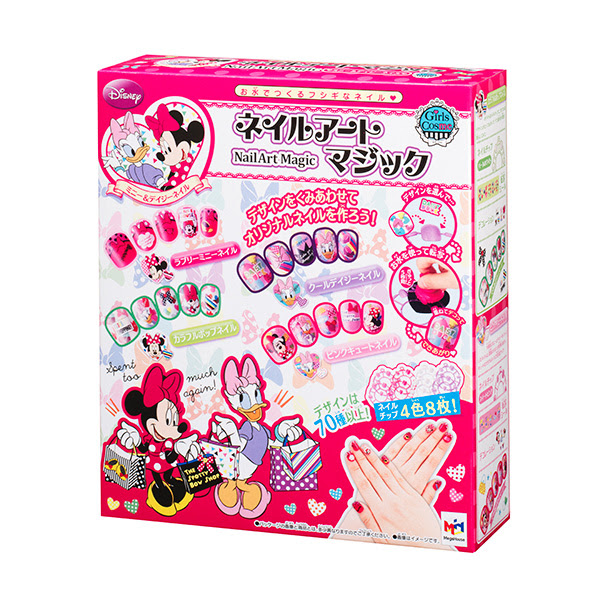 ネイルアートマジック ミニー デイジーネイル 商品情報 メガトイ メガハウスのおもちゃ情報サイト
