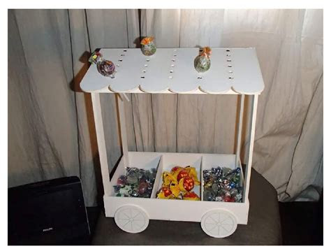 free woodworking plans for a candy cart