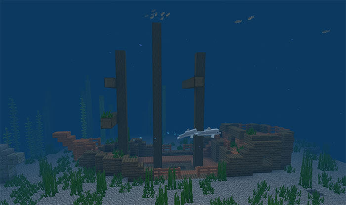 2104241268: Chain of Survival Islands with Coral Reef 