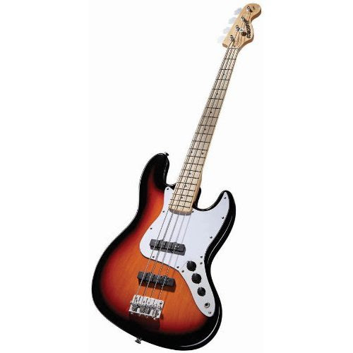 Starcaster by Fender Jazz Bass - 3-Tone Sunburst