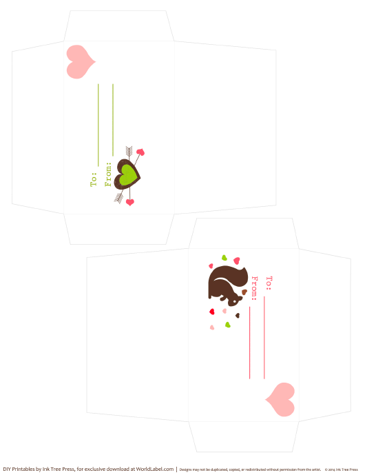 Whole Hearted Valentines Day Printable Labels | Worldlabel Blog
