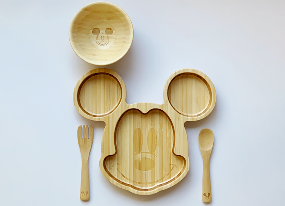出産祝いにおすすめ ディズニー とコラボ ミッキーマウスフェイススペシャルセット 名入れ可 日本製高級ギフトショップ 堪能や