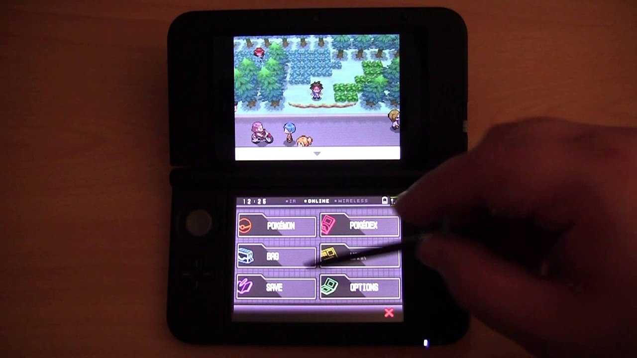 Pokemon Black version 2 on the Nintendo 3DS XL - YouTube