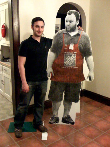 Christopher with Jeff