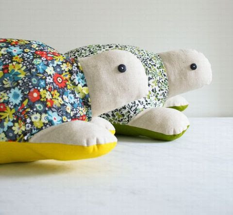 全部無料で使える型紙 タダパタ カメのぬいぐるみ