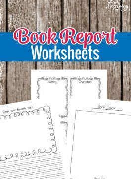  my book report worksheets book report kindergarten book report