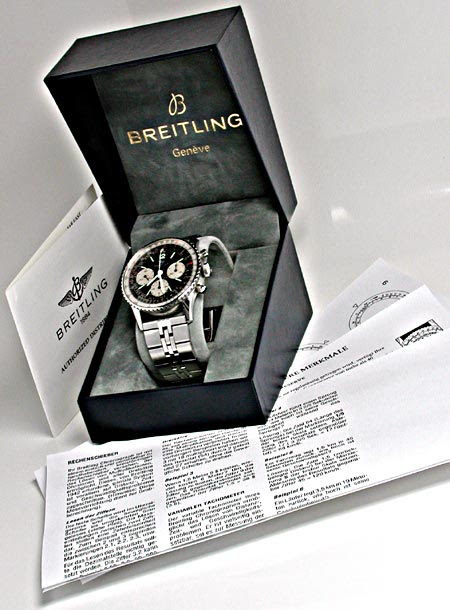 Original-Foto 5, BREITLING OLD NAVITIMER Typ 806 STAHLBAND TRAUMZUSTAND!