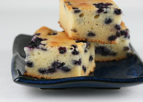 Food Librarian - Blueberry Mochi Cake