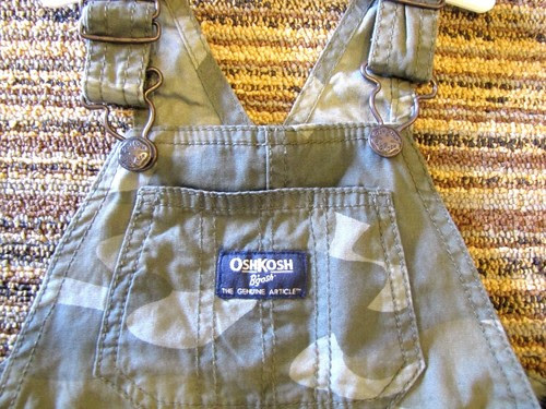 NWT-BOYS-CAMOFLAUGE-OSHKOSH-BGOSH-OVERALLS-CAMO-ONE-PIECE-PANTS-9M-BABY-SHOWER