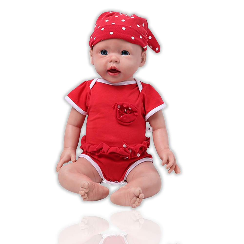 Bebe Reborn Corps Complet Silicone Souple Monde Poupee Nurserie Bebe Reborn