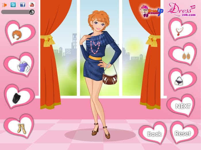 Dress up Games - http://www.dressup24h.com
