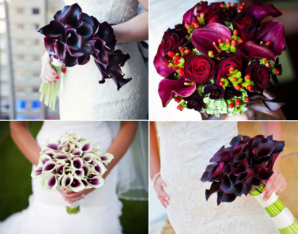 Seasonal flowers autumn wedding
