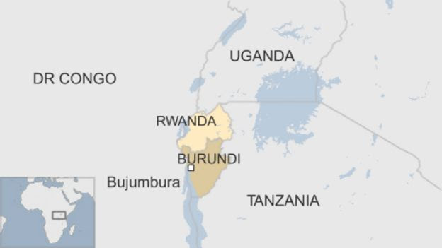 Resultado de imagen de bURUNDI, cia map