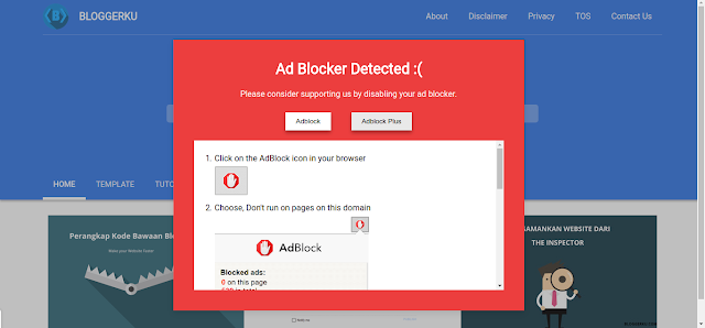 Anti Adblock Bloggerku