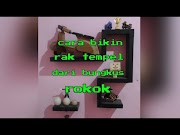 17+ Rak Dinding Dari Bungkus Rokok, Motif Terbaru!