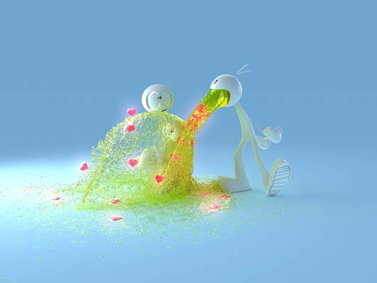 Love Juice. 15 Cute Free 3D Wallpaper Collection