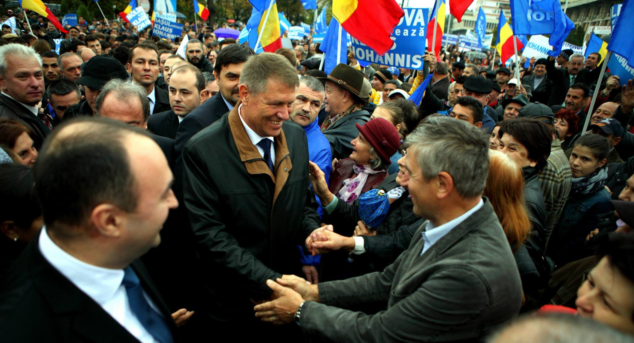 Klaus Iohannis în Bacău