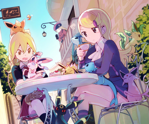 ポケモン ブイズカフェ Pixiv年鑑 B