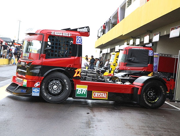 caminhão do Flamengo na Fórmula Truck (Foto: Divulgação / Site Oficial)
