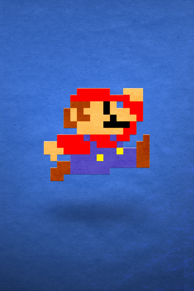 マリオとかリンクとかiphone向けの8bitな壁紙がなつかしくて泣けてきた Uia7