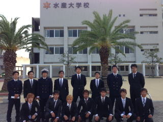 13年 新人戦 11月2日 山口県水産大学校にて新人戦が行われました 今回から1年生は乗船実習が無いので9月から練習を開始することができました 結果は4位でしたが1回生には初めての試合でいい経験になりましたね この経験を次に生かしていきま