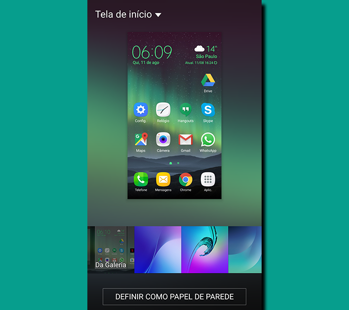 Como Trocar O Papel De Parede No Galaxy A5 2016 Dicas E Tutoriais