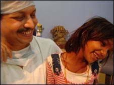 Pinki with Dr Subodh Kumar Singh