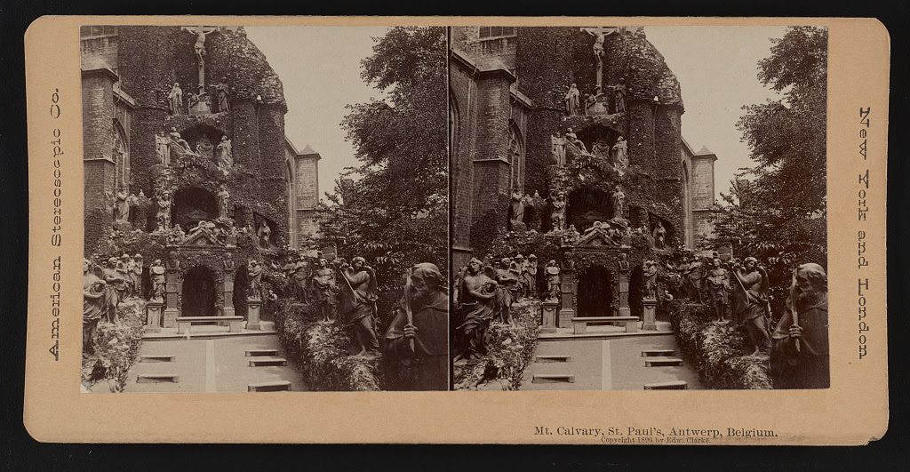 Mt Calvary St Paul S Antwerp Belgium Library Of Congress