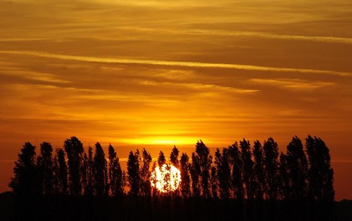 Soleil couchant du 22 mai.