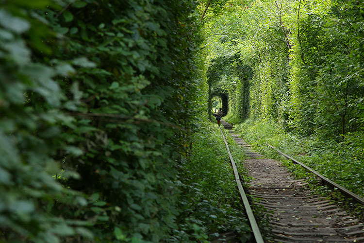 ウクライナの秘境 恋のトンネルの行き方 世界一周フォトたび
