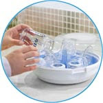 2 pack, 8 oz Glass Natural Bottle Product Shot
