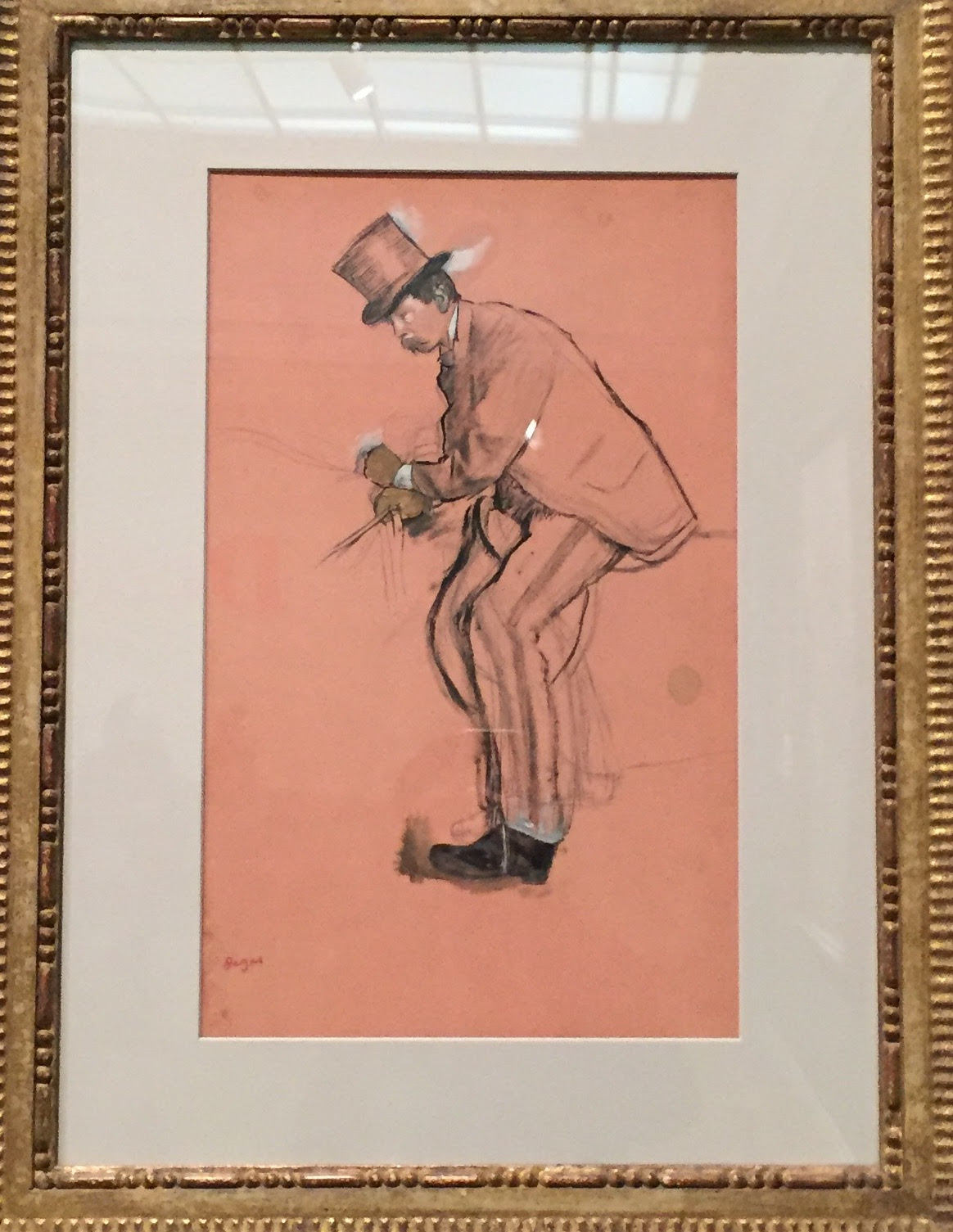 Study made by Degas