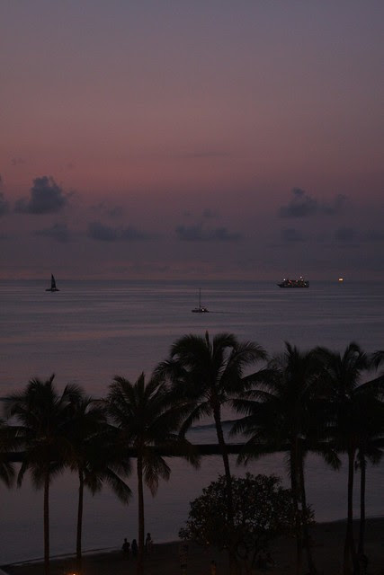 evening, waikiki