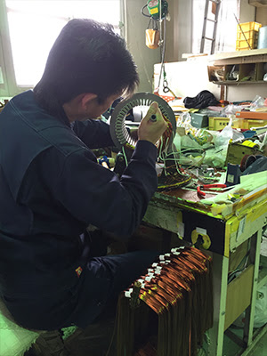 光和電機製作所 モーター巻き替え修理 モーター巻線製造 巻き替え修理 三重県