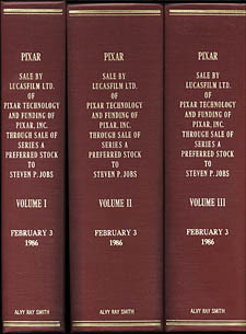 Pixar Founding Documents (source: Alvy Ray Smith)