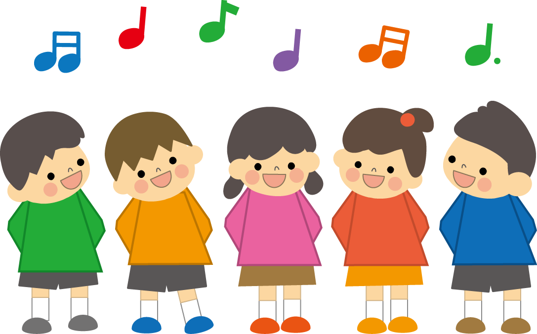 合唱 歌う 無料イラスト