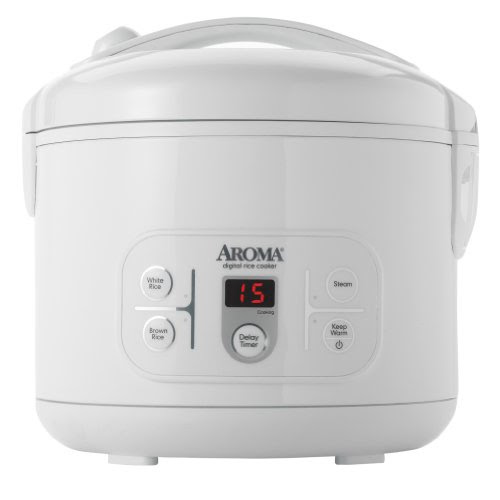 Aroma ARC-996 12-Cup Cooked, 6-Cup Uncooked Capacity Digital Rice Cooker and Food Steamer